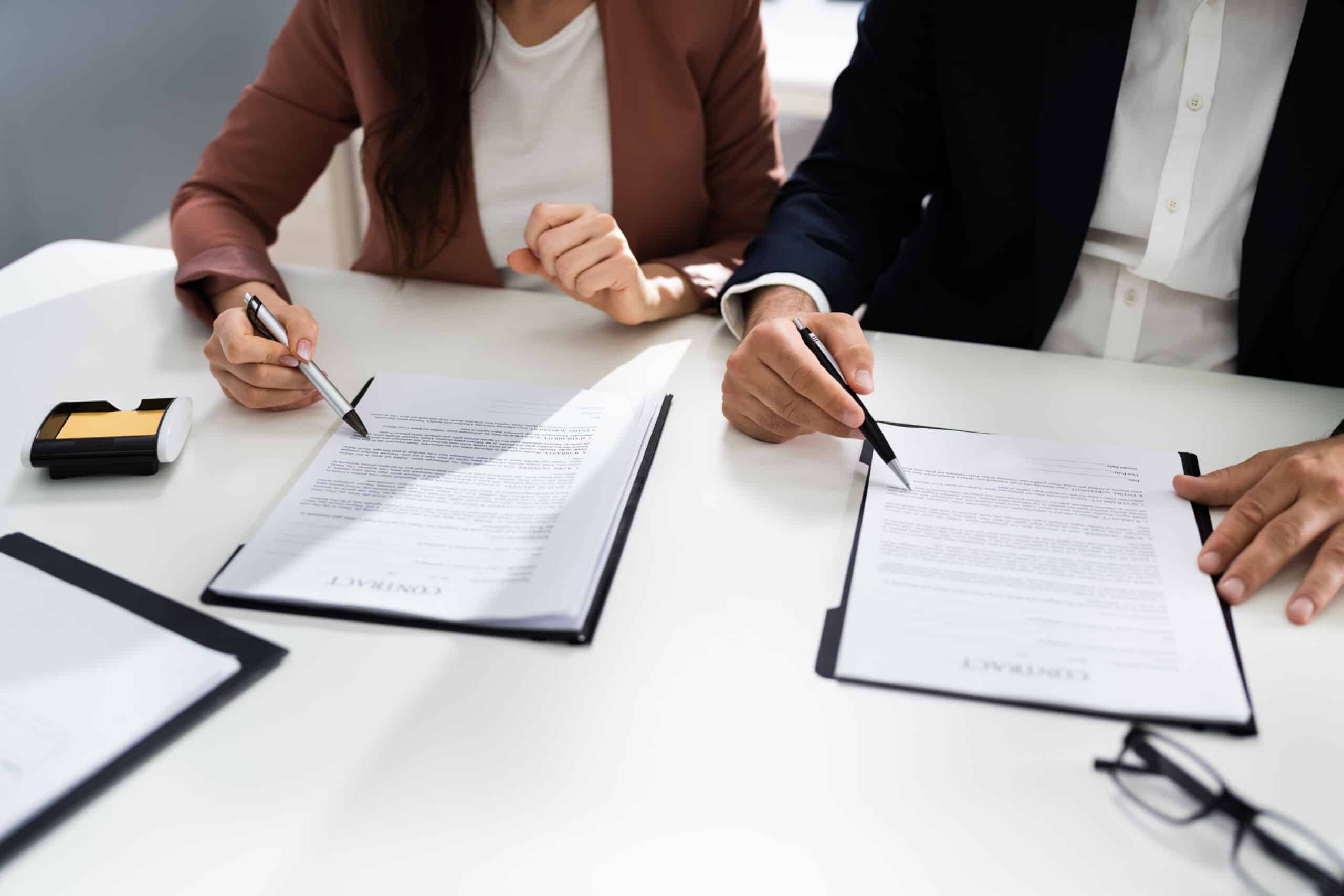 What should you look for in an escrow contract?