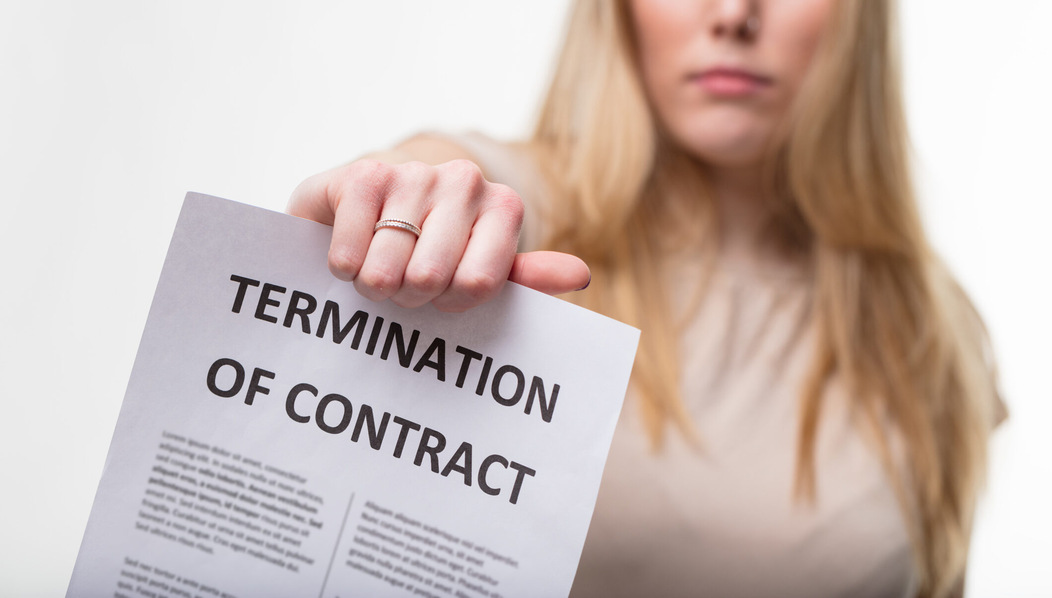 employment termiantion of contract